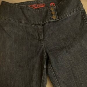 Battery Park by New York & Company Women's Low Rise Flare Jeans